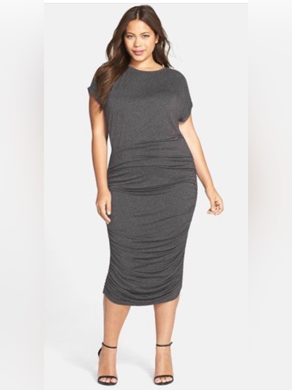 Vince Camuto Charcoal Knit Dress